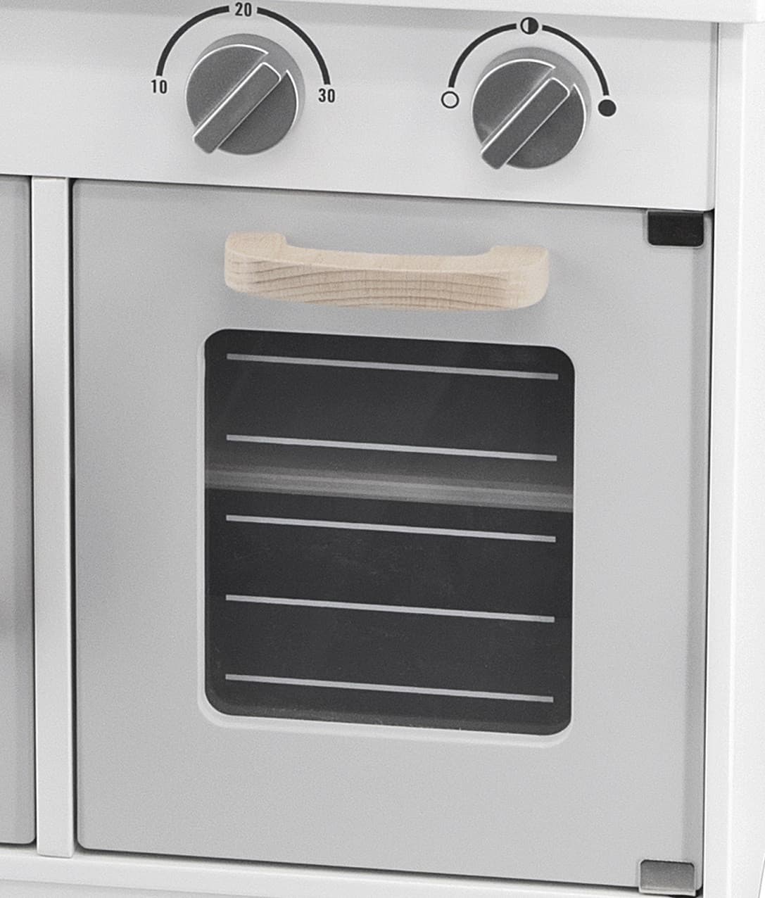 VIGA PolarB Drewniana Kuchnia z Akcesoriami Eco Gray