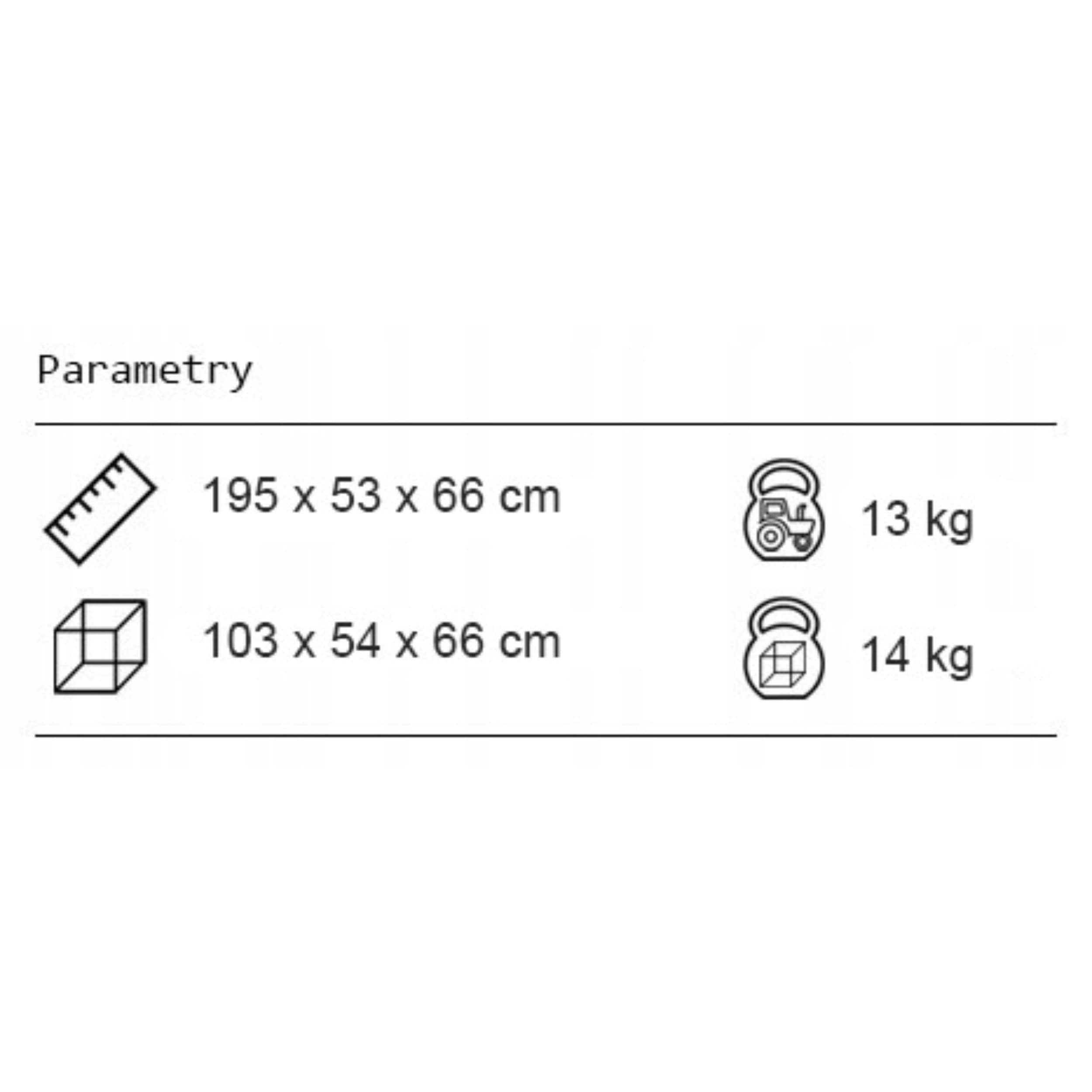 FALK Traktor Red Supercharger na Pedały z Przyczepą od 3 Lat