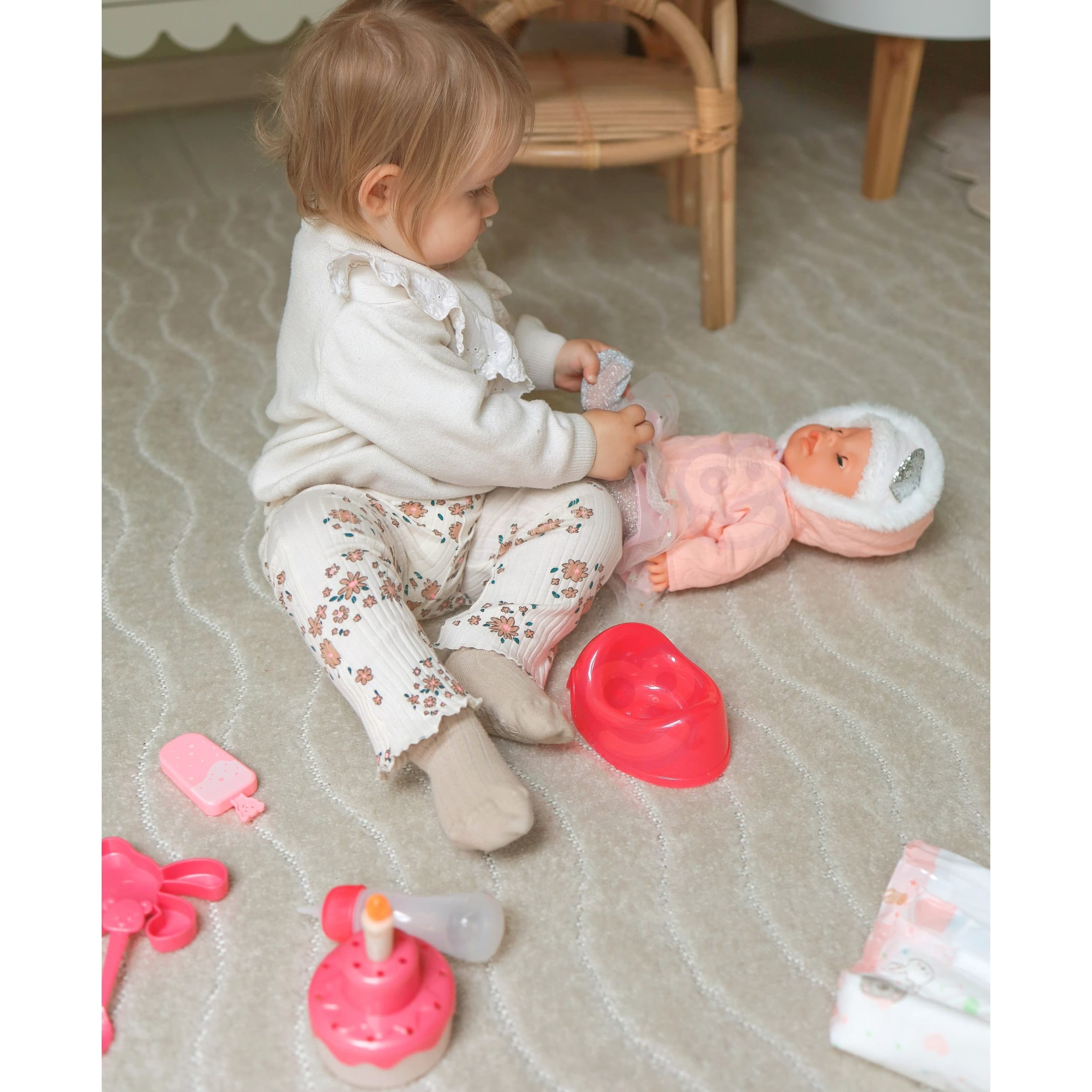 WOOPIE ROYAL Lalka Interaktywna Mała Zosia ma Urodziny 35 cm + Akc.