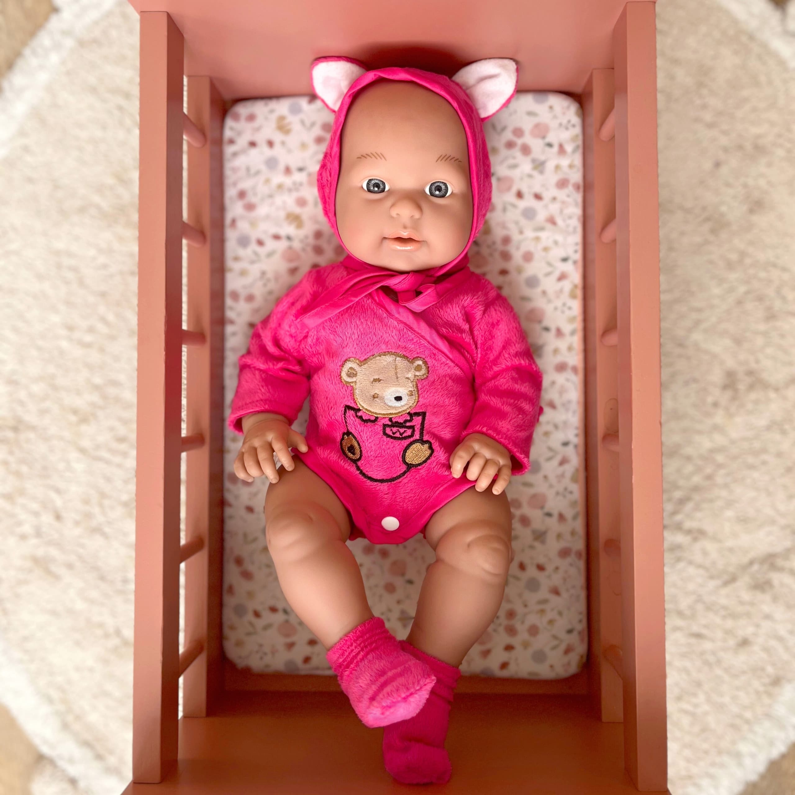 WOOPIE ROYAL Lalka Bobas w Ubranku Misio 46 cm