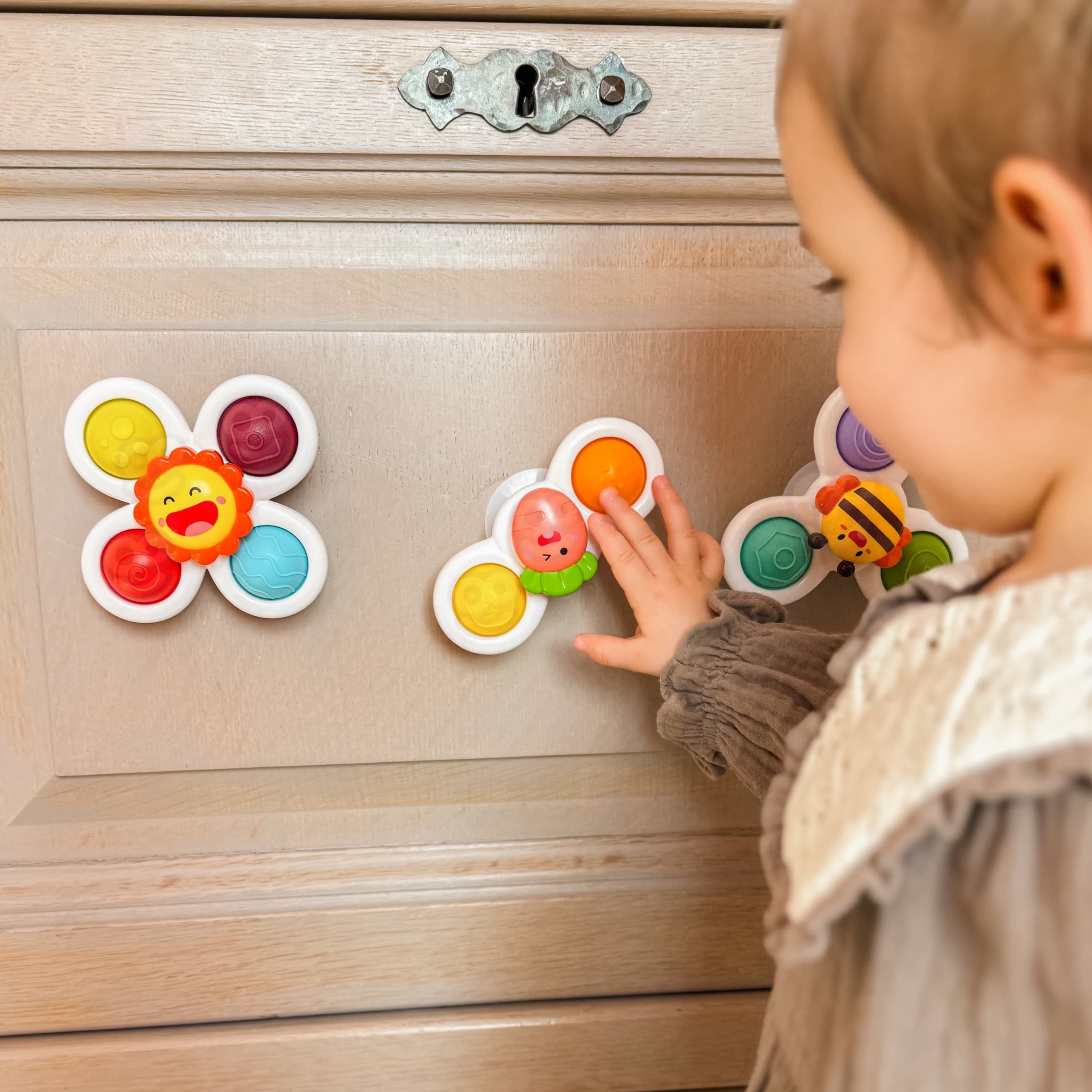 WOOPIE BABY Spiner Zabawka Sensoryczna Edukacyjna 3w1