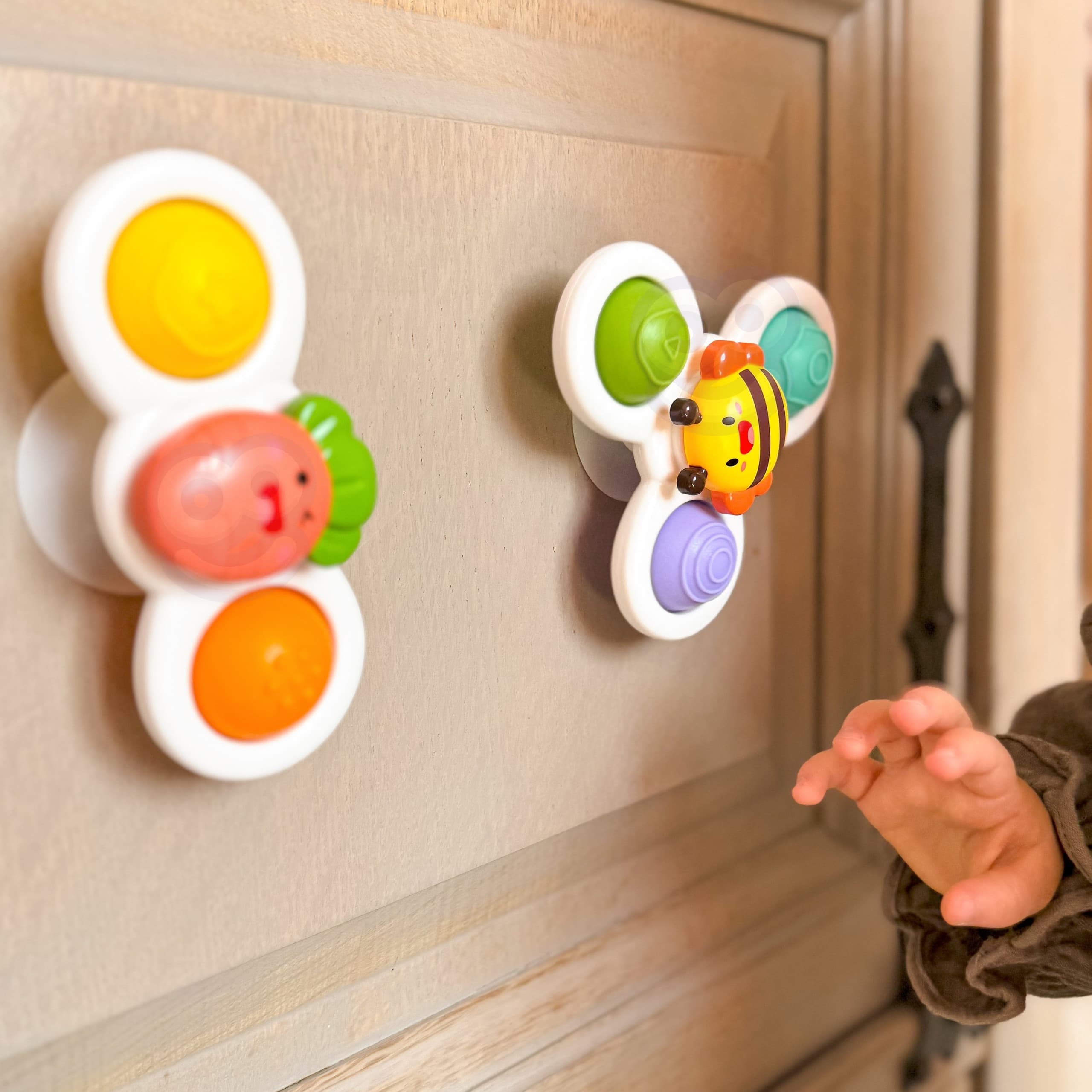 WOOPIE BABY Spiner Zabawka Sensoryczna Edukacyjna 3w1