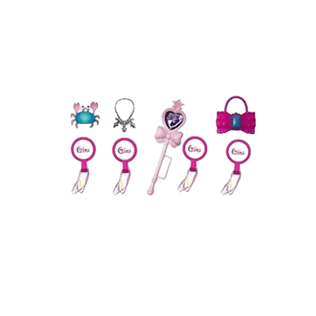 WOOPIE Zestaw 4 Magicznych Księżniczek - Box Lalek 4w1 z Akcesoriami