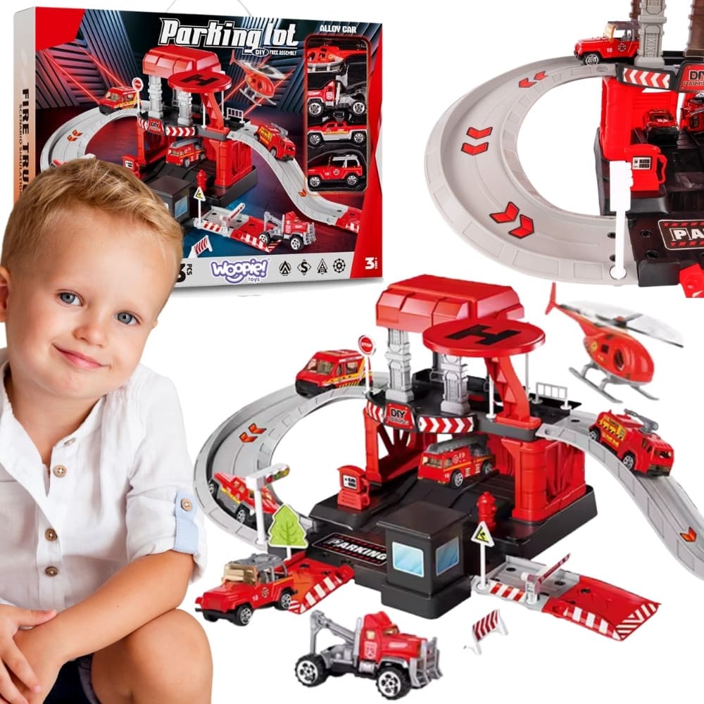 WOOPIE Garaż Parking Straż Pożarna 43 el.