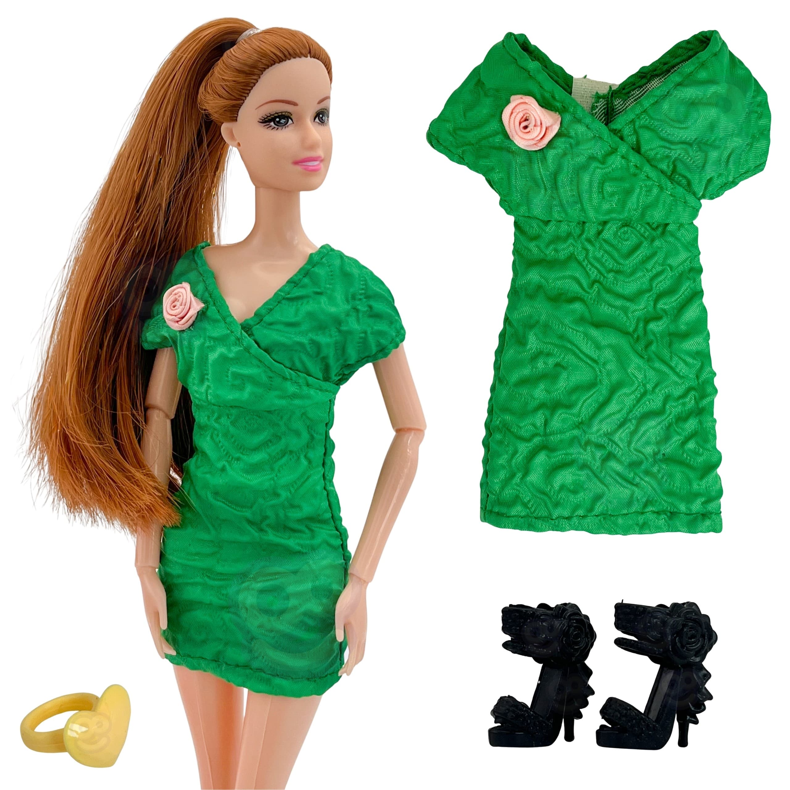 WOOPIE ROYAL Lalka Emi 30 cm - 12 Ukrytych Niespodzianek + Ubranka i Dodatki