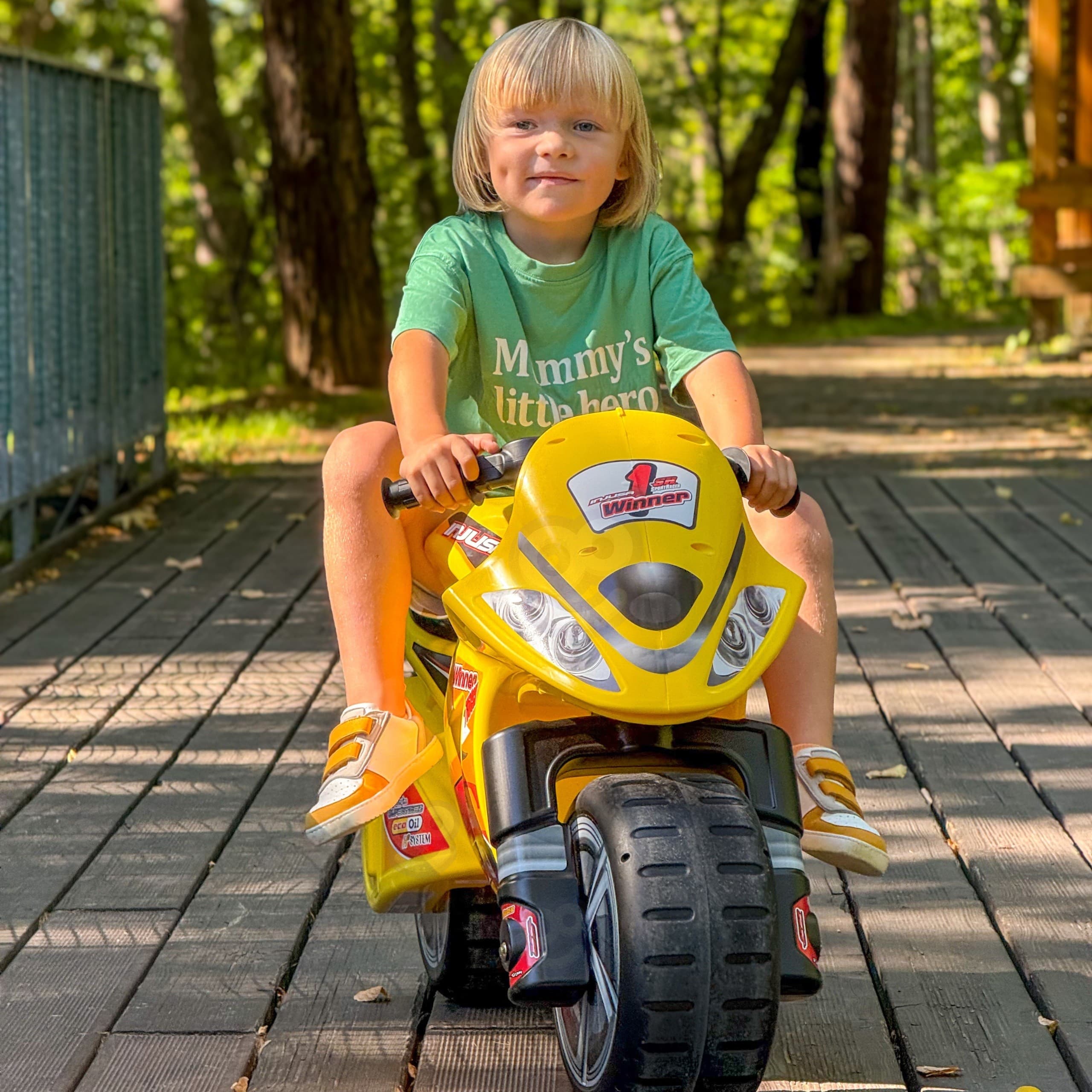 INJUSA Jeździk Pchacz Motor Biegowy Winner 750 sx (od 3 lat)