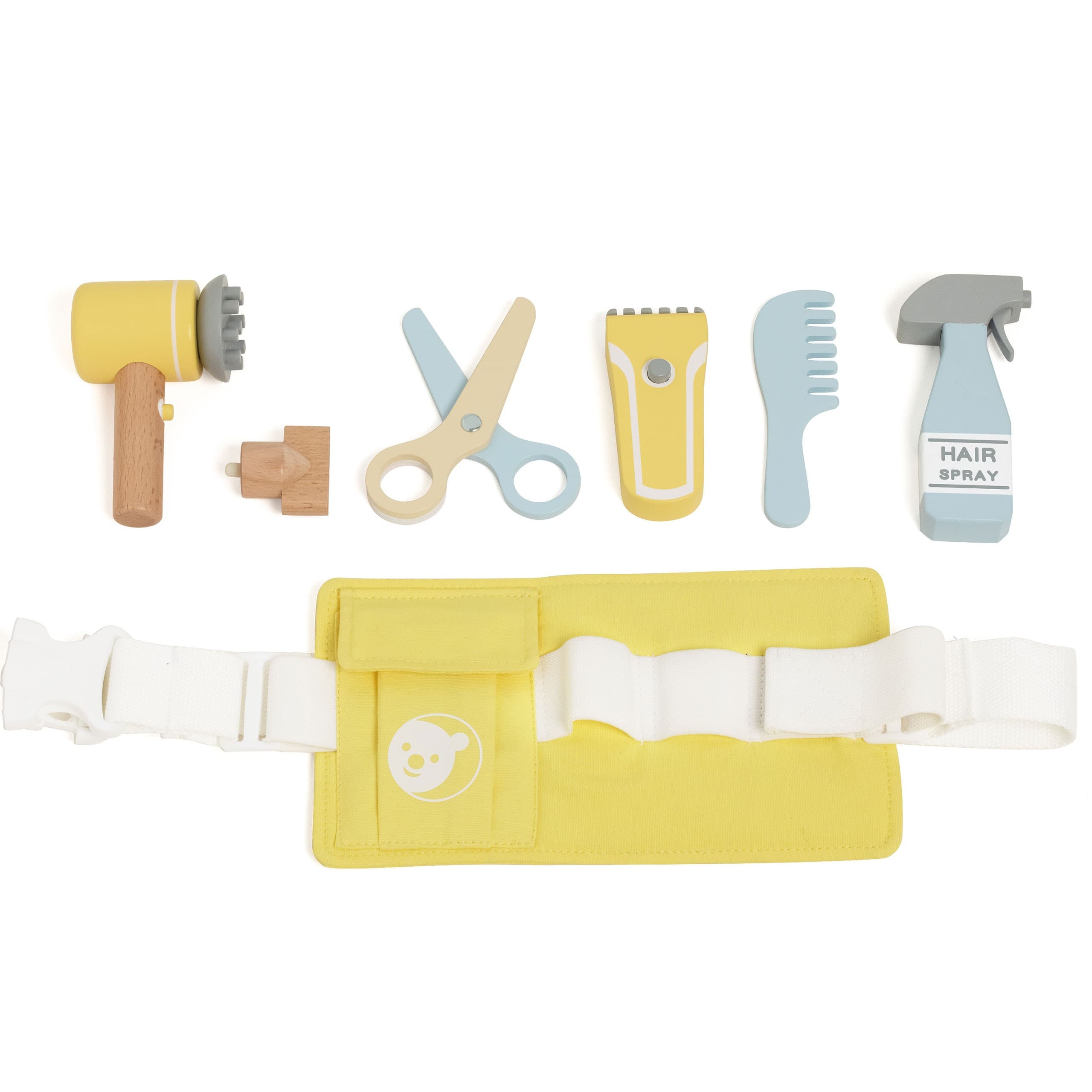 CLASSIC WORLD Zestaw Małego Fryzjera Pas z Akcesoriami  8 el.