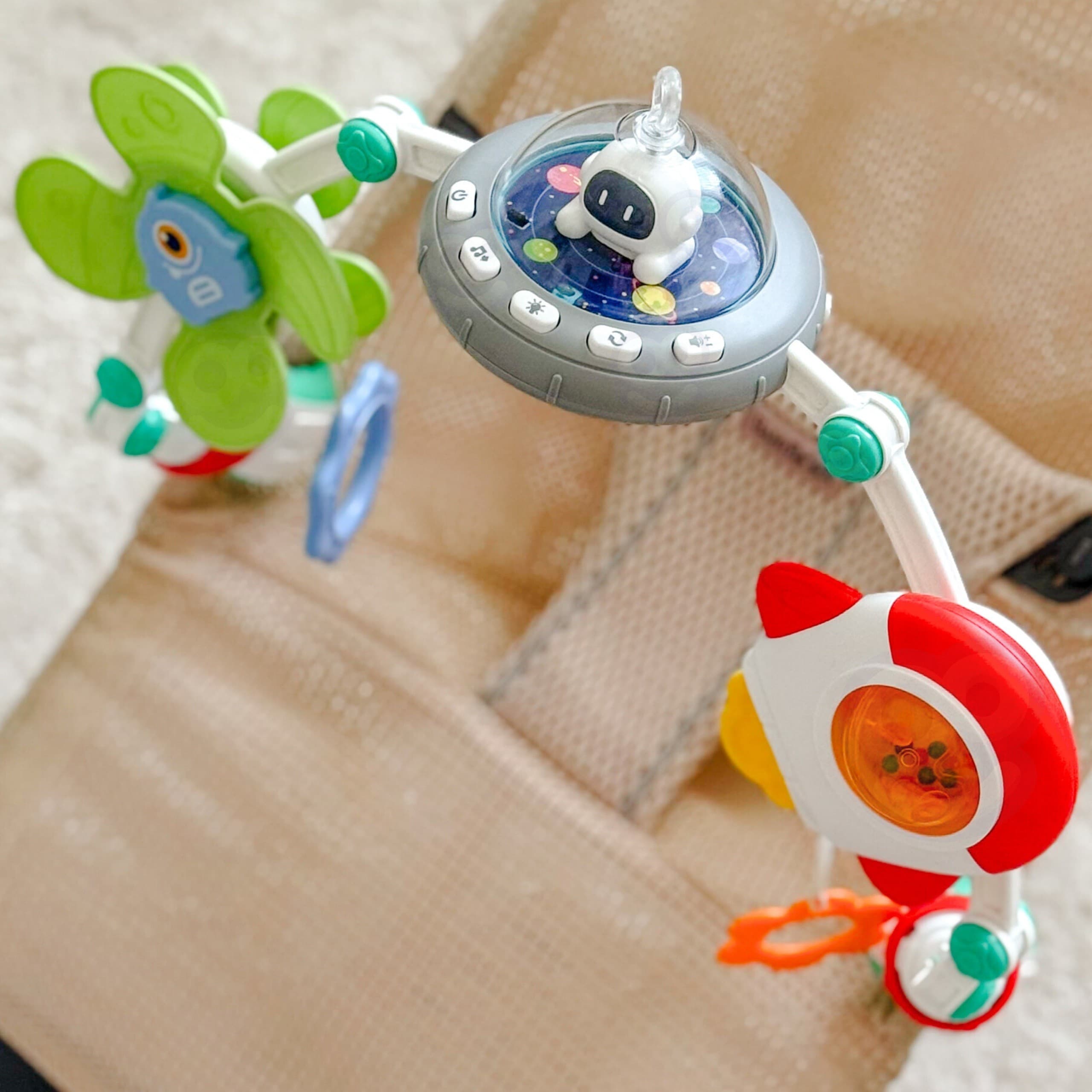 WOOPIE BABY Interaktywny Pałąk Łuk do Łóżeczka Grający Kołysanki