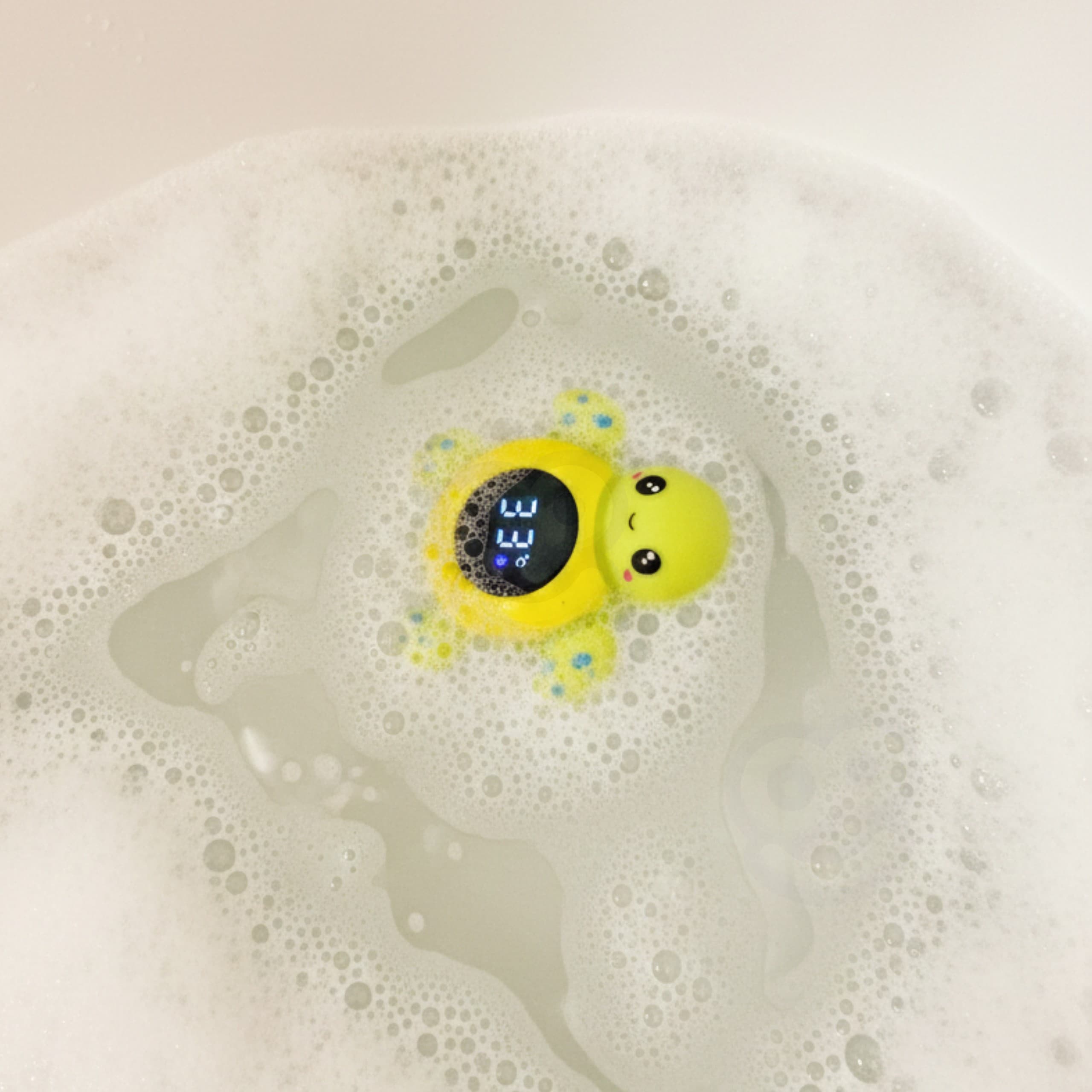 WOOPIE BABY Termometr do Kąpieli 2w1 Mierzenia Temperatury Wody i Pomieszczenia Żółwik