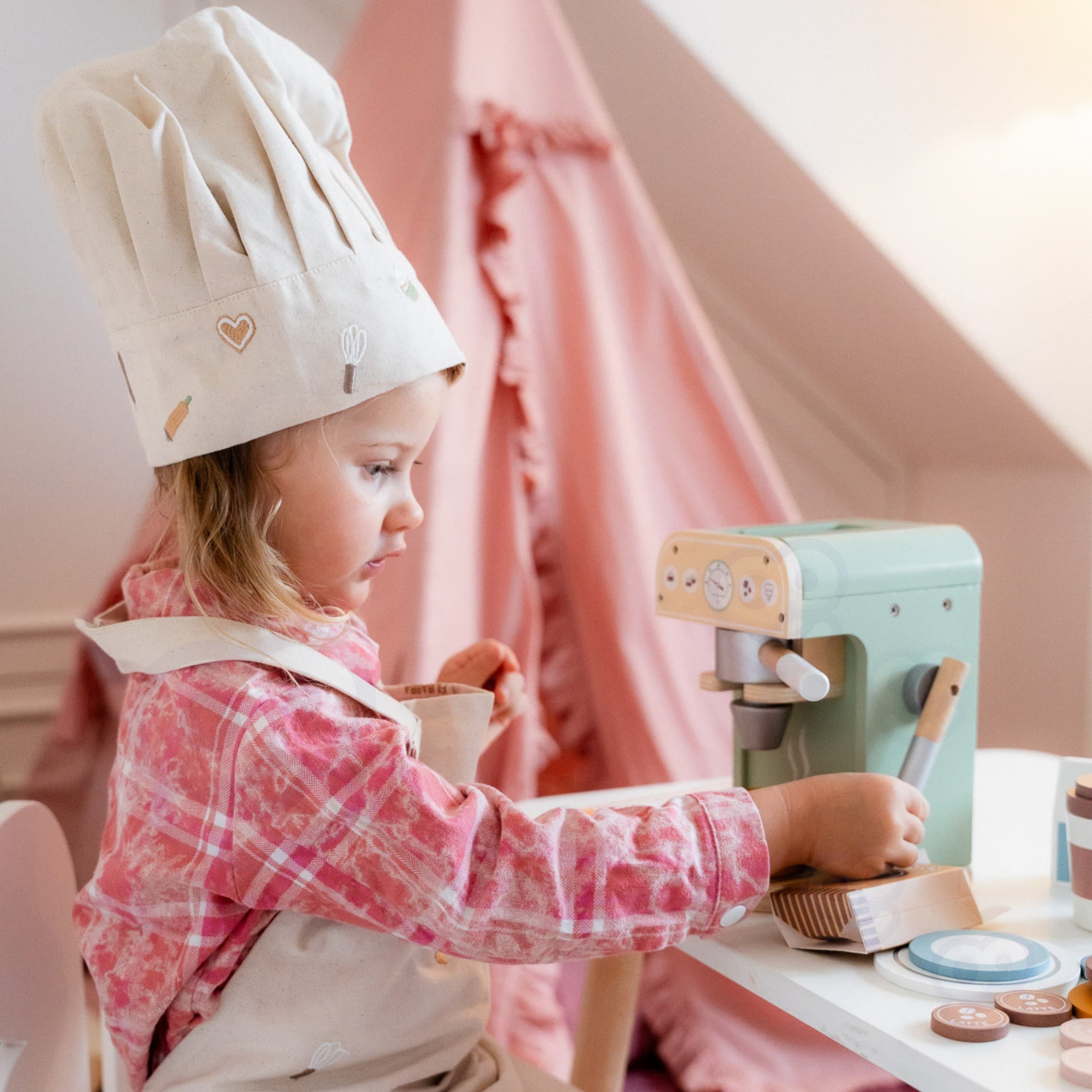 WOOPIE GREEN Drewniany Ekspres do Kawy Cukiernia Barista 25 el.