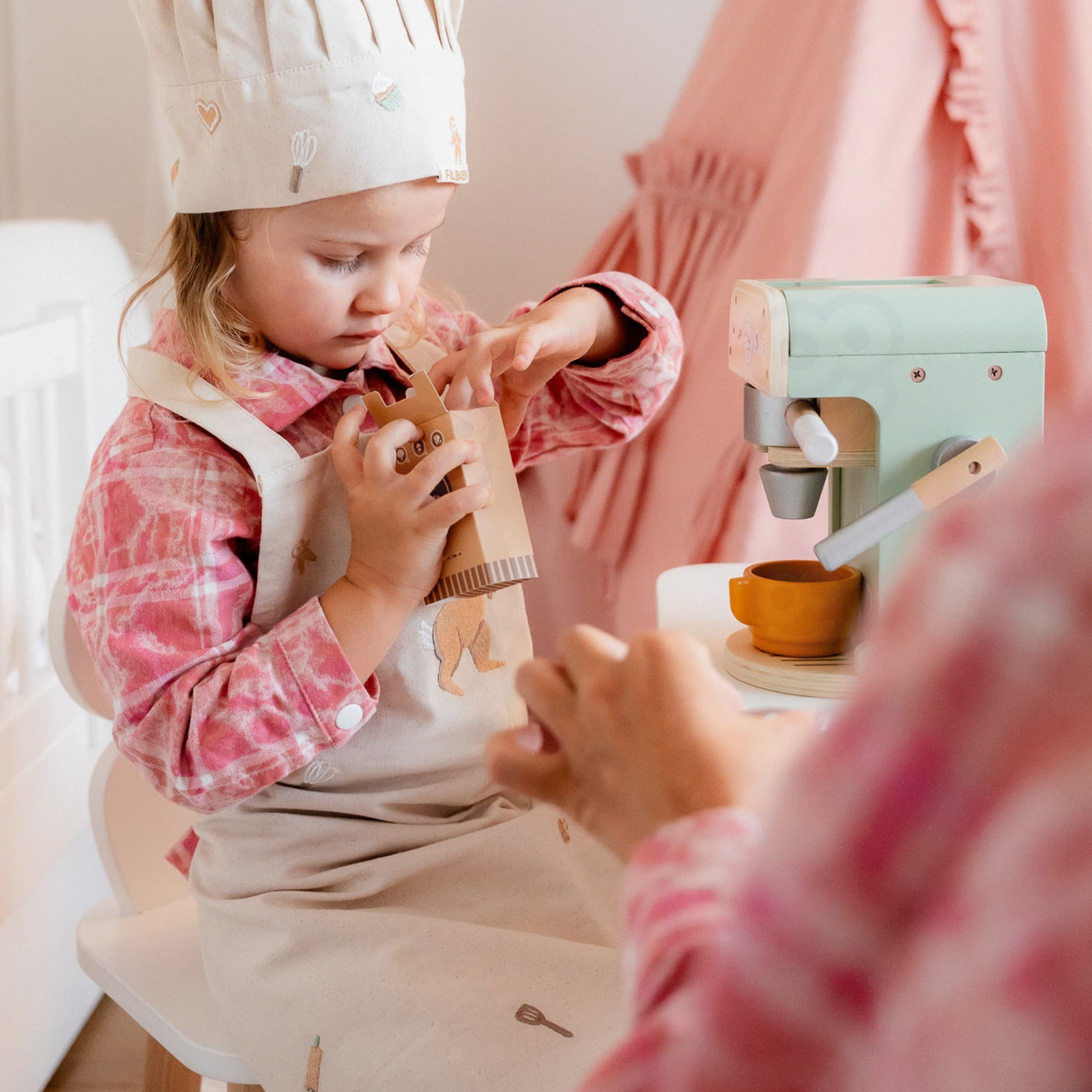 WOOPIE GREEN Drewniany Ekspres do Kawy Cukiernia Barista 25 el.