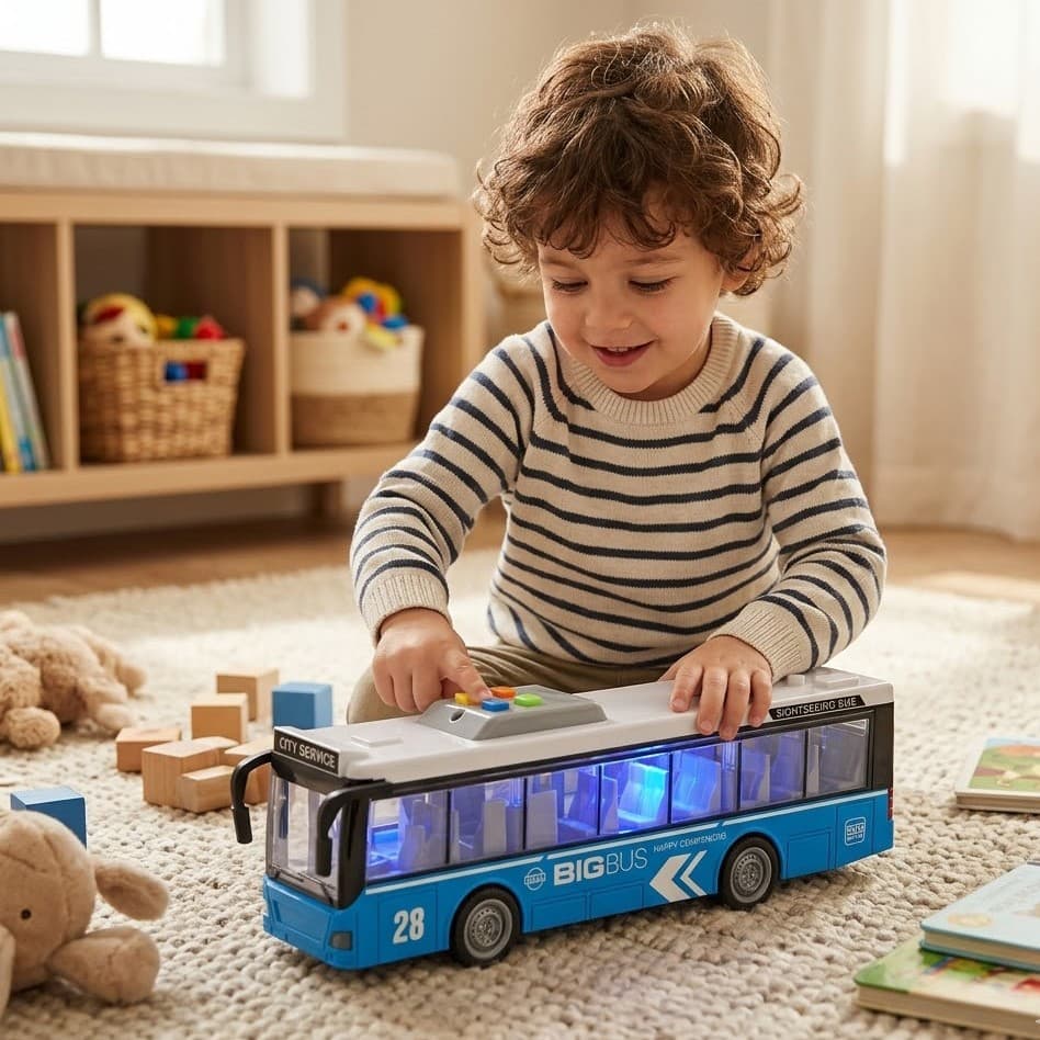 WOOPIE Autobus Miejski Interaktwny Elektryczny 1:16